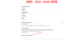 旧款 Bm5，3 线阻力 - 身份验证，可用 1 个广告限制 250 - 4 个其他帐户可以更改所有货币、时区等 bmtr